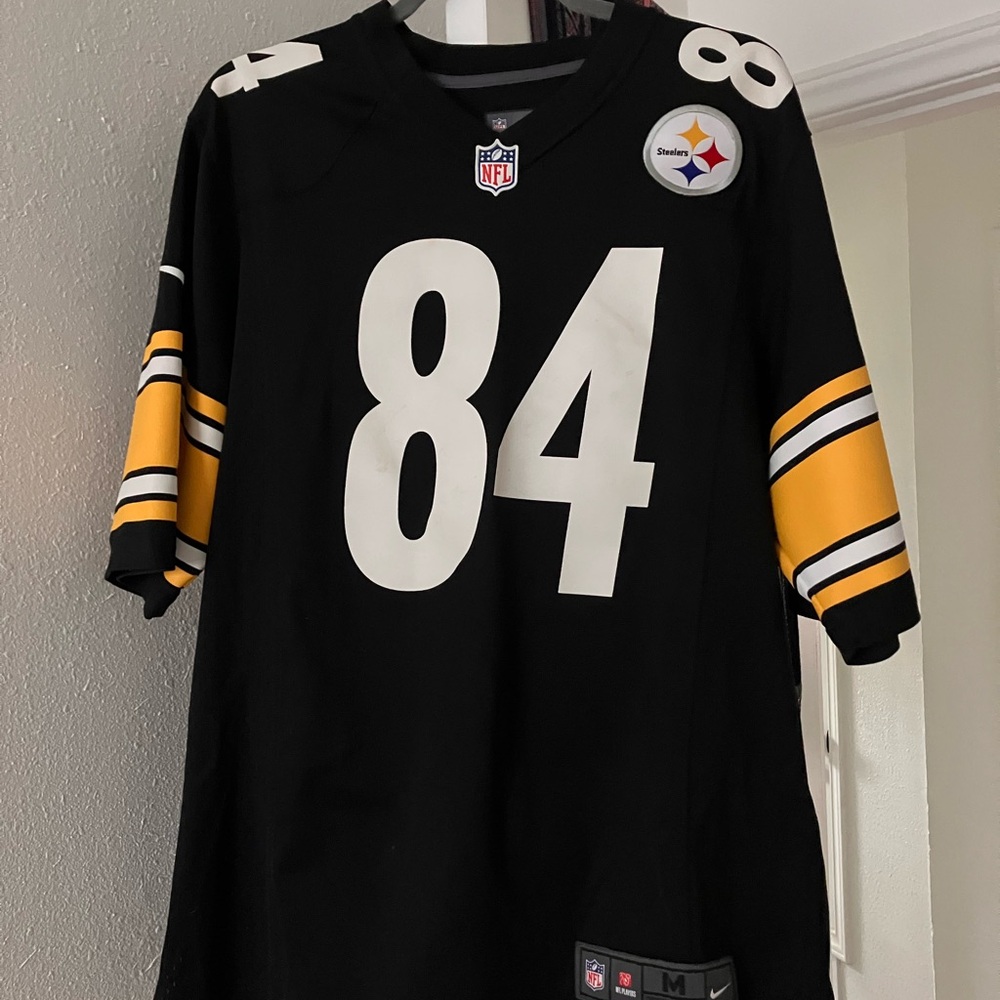 NFL Pittsburgh Steelers Black & Gold #84 Jersey